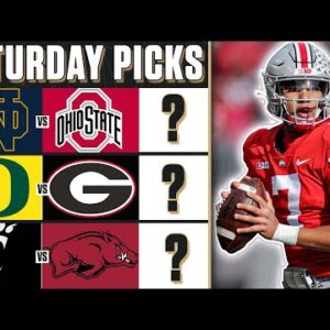 Saturday College Football Picks: Notre Dame at Ohio State, Oregon at Georgia + MORE I CBS Sports HQ