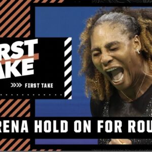 Stephen A. expects Serena Williams to win again vs. No. 2 Anett Kontaveit 👀 | First Take