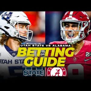 Utah State vs No. 1 Alabama Full Betting Guide: Props, Best Bets, Pick To Win | CBS Sports HQ
