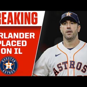 Astros pitcher Justin Verlander placed on 15-day IL | CBS Sports HQ