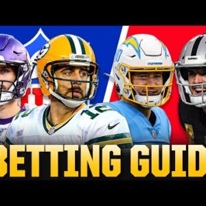 NFL Week 1 Betting Guide: Packers vs Vikings, Raiders vs Chargers + MORE | CBS Sports HQ