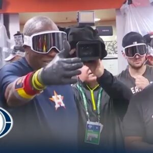EXCLUSIVE: Astros celebrate third World Series berth in five years | MLB on FOX