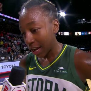 Jewell Loyd on the Storm pulling away with Game 1 | WNBA on ESPN