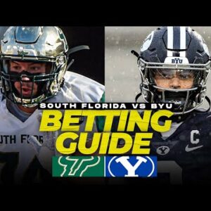 South Florida vs. No. 25 BYU Full Betting Guide: Props, Best Bets, Pick To Win | CBS Sports HQ