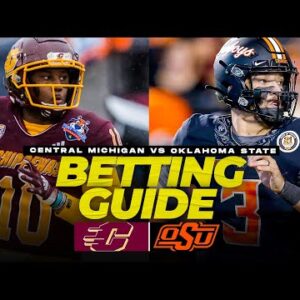Central Michigan vs No. 12 Oklahoma State Full Betting Guide: Props, Best Bets, Pick To Win | CBS…