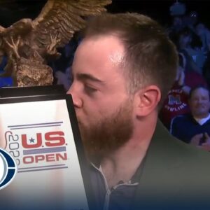 Anthony Simonsen becomes youngest to win three majors with 2022 US Open victory | PBA on FOX
