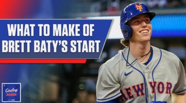 New York Mets' Brett Baty 'looks legit' after hot start to MLB career | Circling the Bases