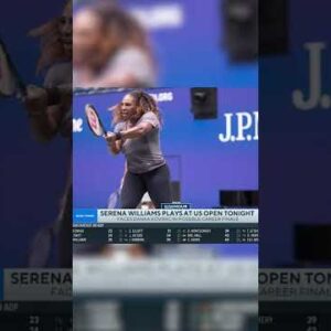 US Open Serena Williams' LAST MATCH EVER? 👀🎾 #shorts