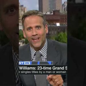 Max Kellerman thinks Serena Williams is least disputed GOAT in all of sports 🐐