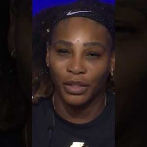 Serena Williams talks FINAL tournament 👀 #shorts