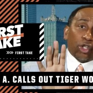 THIS IS A TRAVESTY! - Stephen A. on Tiger Woods & the PGA tour | First Take