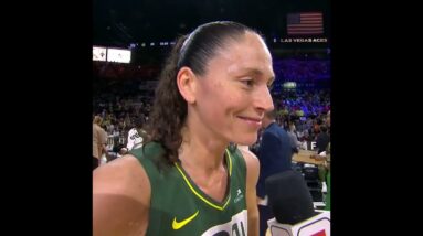 How do you navigate two early fouls? Sue Bird: 'Pfttt whatever🤷‍♀️' 🤣