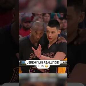 When Jeremy Lin waved off Kobe 😅