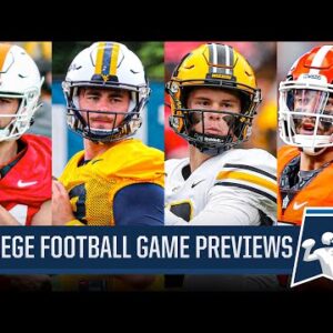 College Football Week 1: West Virginia vs Pitt, Central Michigan vs Oklahoma St. | CBS Sports HQ