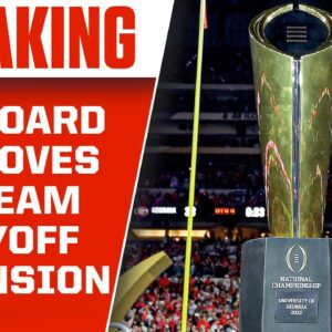 CFP Board APPROVES 12-team Playoff EXPANSION, Could Start As Soon As 2024 I CBS Sports HQ