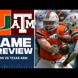 College Football Week 3 PREVIEW: No. 13 Miami vs No. 24 Texas A&M BEST BETS, O/U & MORE | CBS Sports