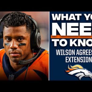 EVERYTHING you need to know about Russell Wilson agreeing to EXTENSION with Broncos | CBS Sports HQ