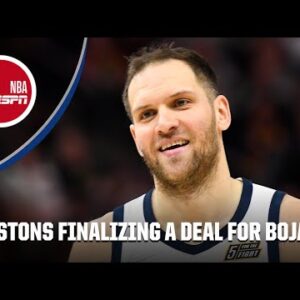 🚨 The Pistons are finalizing a deal for Bojan Bogdanovic 🚨 Bobby Marks reacts | NBA on ESPN