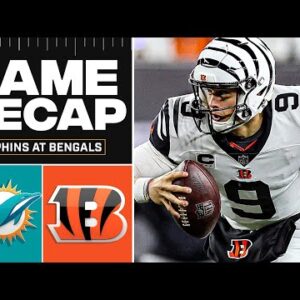 Bengals HAND Dolphins First Loss Of Season, Tua EXITS With Injury I FULL GAME RECAP