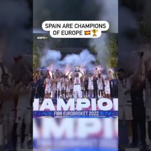 Spain’s fourth EuroBasket title in tournament history 👏 #eurobasket