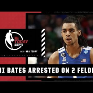 Emoni Bates has been charged with 2 felonies after routine traffic stop | NBA Today