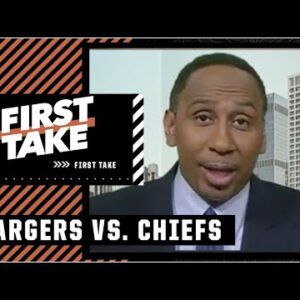 Stephen A. is STICKING WITH the Chargers over the Chiefs 👀 | First Take