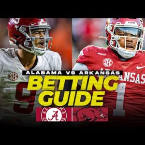 No. 2 Alabama vs No. 20 Arkansas Betting Guide: Free Picks, Props, Best Bets | CBS Sports HQ