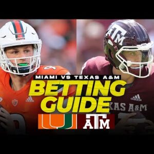 No. 13 Miami vs No. 24 Texas A&M Betting Guide: Free Picks, Props, Best Bets | CBS Sports HQ