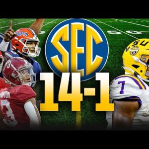 SEC starts the 2022 Season 14-1 with LSU being ONLY team with LOSS | CBS Sports HQ