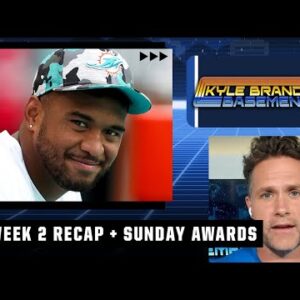 NFL Week 2 Recap: Tua Tagovailoa is SO FUN TO WATCH + Sunday Awards | Kyle Brandt’s Basement