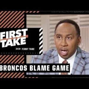 THE COACH! - Stephen A. calls out Nathaniel Hackett for Broncos' loss 👀 | First Take