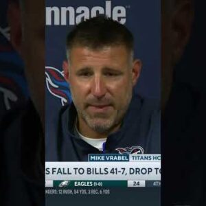Mike Vrabel after loss to Bills on MNF: 'They outplayed us, They outcoached us." #shorts