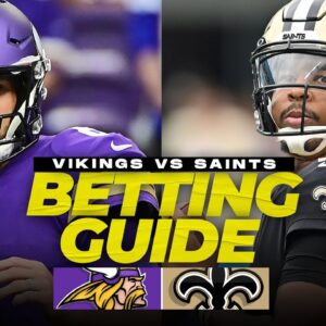 Vikings vs Saints Betting Preview FREE expert picks, props [NFL Week 4] | CBS Sports HQ