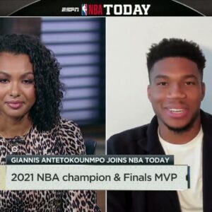 Giannis Antetokounmpo joins NBA Today to chat all about his journey to the NBA