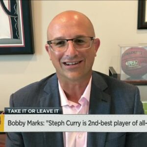 Bobby Marks isn't folding on his take about Steph Curry being the 2nd best player of all time ðŸ‘€