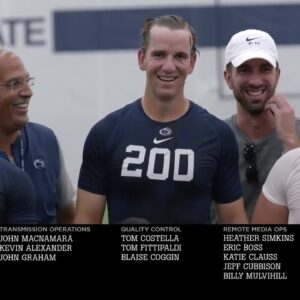 OUTTAKES from Eli Manning going undercover at Penn State as 'Chad Powers' 😂