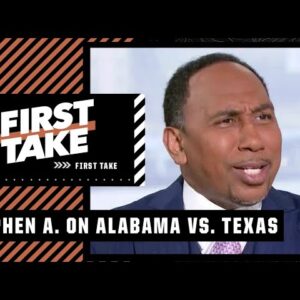A BEATDOWN IS COMING! ðŸ—£ï¸� - Stephen A. expects Alabama to defeat Texas in Week 2 | First Take