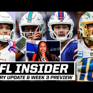 NFL Week 3 Preview: NFL Insider with Injury Updates + KEY Storylines for Week 3 | CBS Sports HQ