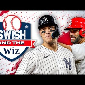 Aaron Judge CHASING HISTORY, Albert Pujols’ QUEST for 700 + BEST MLB BET TONIGHT | Swish & the Wiz