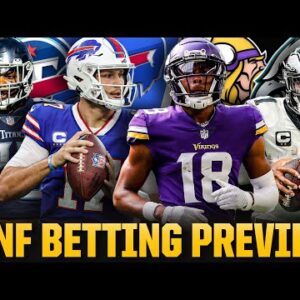 Monday Night Football Betting Preview: PLAYERS PROPS + PICKS TO WIN I CBS Sports HQ