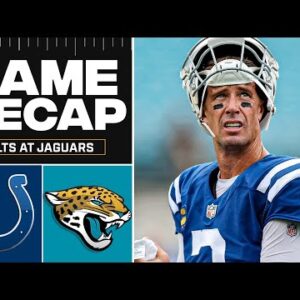 Jaguars SHUT OUT Colts In Jacksonville [FULL GAME RECAP] I CBS Sports HQ