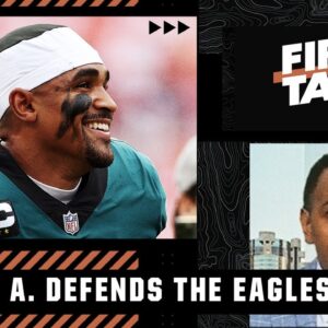 Stephen A. defends Jalen Hurts & the Eagles as the NFL's best team through Week 3 | First Take