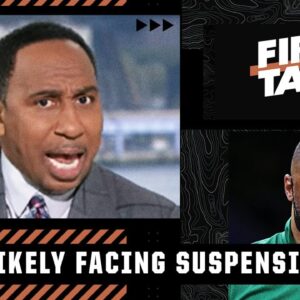Stephen A. discusses Ime Udoka likely facing suspension for the entire 2022-2023 season | First Take