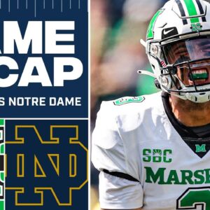Marshall UPSETS No. 8 Notre Dame In South Bend [FULL GAME RECAP] I CBS Sports HQ