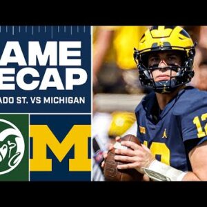 College Football Week 1: Michigan ROUTS Colorado State [FULL GAME RECAP] I CBS Sports HQ