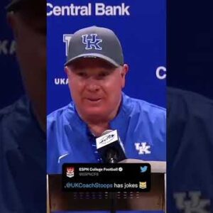 Mark Stoops waited 5 years for this moment 😂