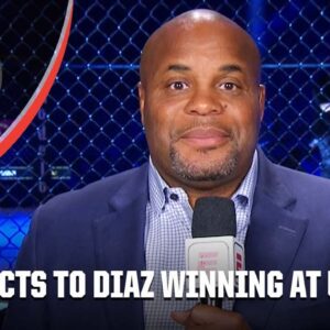 Daniel Cormier reacts to a “classic Nate Diaz” performance at UFC 279 | SportsCenter