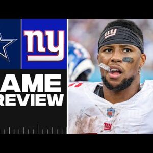 MNF Preview: Cowboys vs Giants [Player Props, Pick to WIN] | CBS Sports HQ