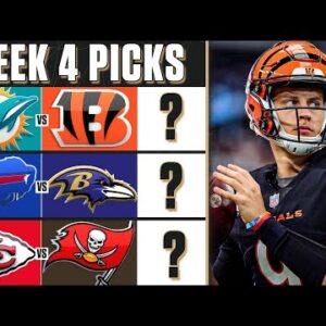 NFL Week 4 Expert Picks: BEST BETS, O/U & PICKS TO WIN & MORE | CBS Sports HQ