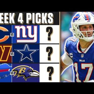 NFL Week 4 Expert Picks: BEST BETS, O/U, PICKS TO WIN & MORE | CBS Sports HQ